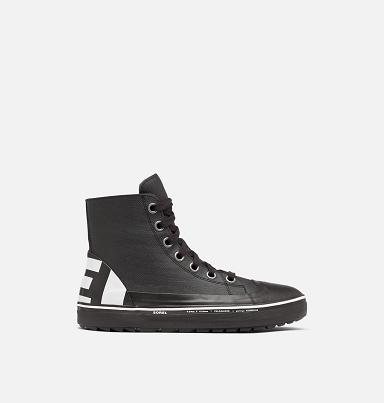 Sorel Caribou Shoes UK - Mens Sneaker Black (UK249365)